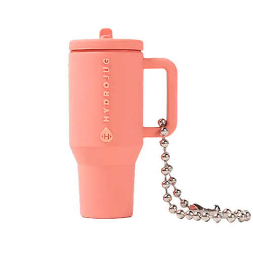 Summer Peach Traveler Keychain