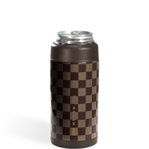 Autumn Checkers Can Cooler (Slim)