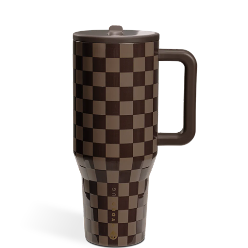 Autumn Checkers Traveler (32oz)